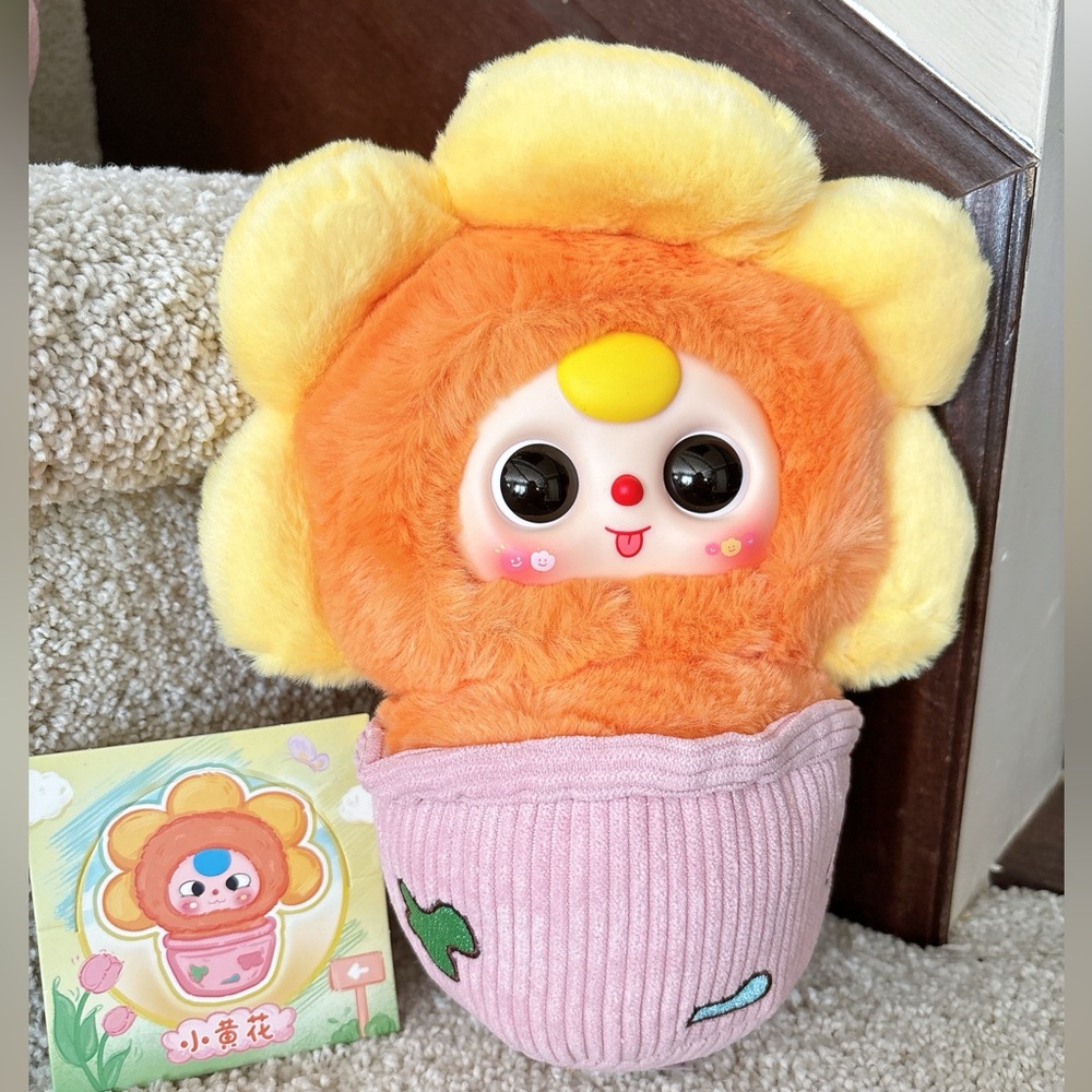 Baby Three A Pot of Small Flowers Plush Blind Box | Kawaii Collectible Gift